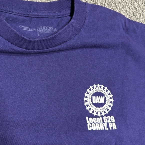 2001 Rosie The Riveter UAW Vintage T-Shirt - Picture 4 of 4